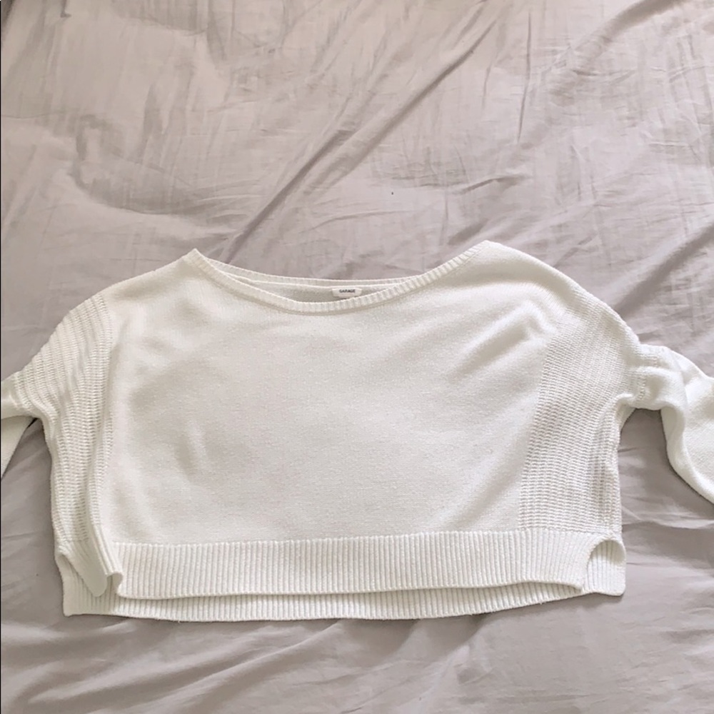 Garage cropped sweater